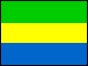Flagge Gabun