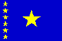 Flagge Demokr. Rep. Kongo